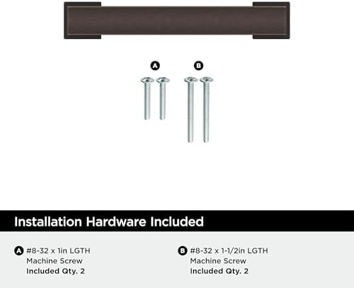 Amerock 25 Pack 3" Bridgeport Oil-Rubbed Bronze Drawer Pull
