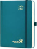 POPRUN 2026-2027 Daily Planner One Page Per Day, 5.75" x 8.5" Day Planner