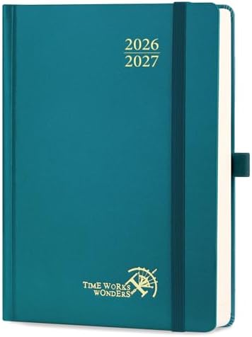 POPRUN 2026-2027 Daily Planner One Page Per Day, 5.75" x 8.5" Day Planner