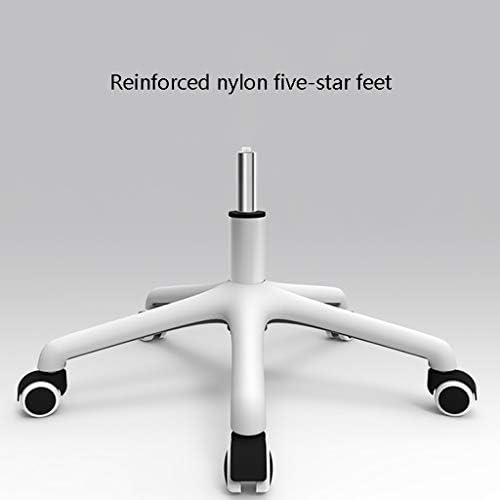 Chair Modern Minimalist Computer Chair Home Simple Ergonomic Office Chair Swivel Chair Student Learning Desk Chair Chairs (Colour: Black) (White)