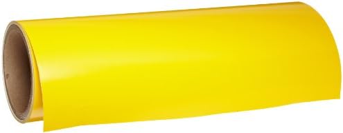 Brady 121119 Nonabrasive Shadow Board Tool Floor Marking Tape, 12' Length, 12" Width, Yellow (Pack of 1 Roll)