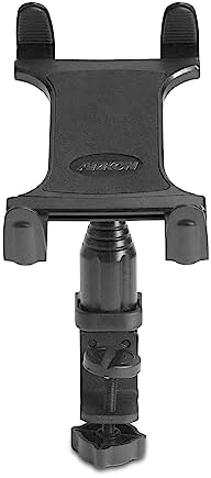 ARKON Heavy Duty Table Desk Tablet Mount with 4 inch Arm and C Clamp Base for