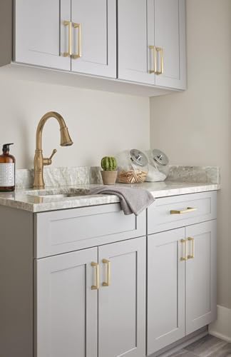 Amerock 3-3/4" Blackrock Champagne Bronze Drawer Pull