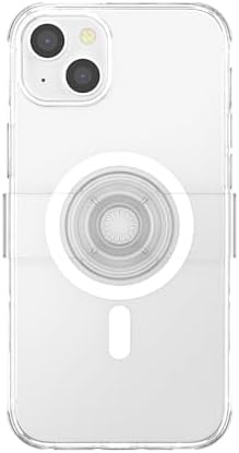 PopSockets iPhone 14 Plus Phone Case with MagSafe- Clear