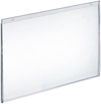 Azar Displays 162711 14-Inch Width by 11-Inch Height Wall U-Frame with Pre-Cut Hanging Holes, 10-Pack