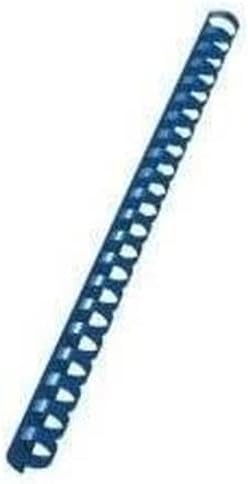 Fellowes A4 16 mm Plastic Binding Combs for Comb Binding Machine, Binds 101 to 120 Pages, Blue, Pack of 100