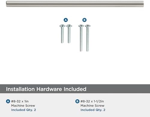 Amerock 7-9/16" Bar Pulls Satin Nickel Drawer Pull