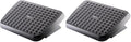 Fellowes 48121 Standard Foot Rest, Graphite (Pack of 2)