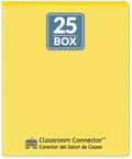 C-Line Classroom Connector School-to-Home Folders, Yellow, 25 per Box (32006)