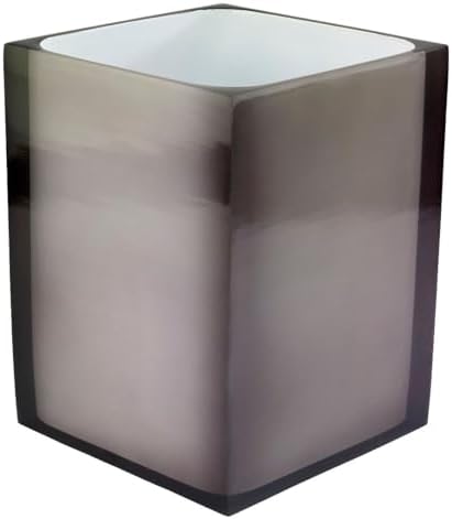 Avanti Linens - Wastebasket, Resin Trash Can, Ideal Home Essentials (Soho Collection)