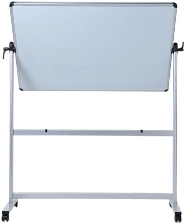 VIZ-PRO Double-Sided Magnetic Mobile Whiteboard, 72" x 48"