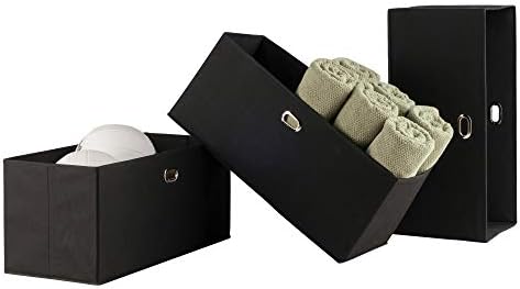 Winsome Wood Torino Storage/Organization, Black