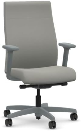 HON Ignition 2.0 Ergonomic Office Chair, Lumbar Support, Desk Chair, Fog