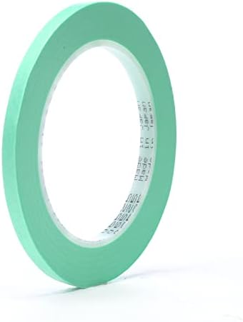 3M Precision Masking Tape, 06525, 1/4" x 60 yds (Pack of 2)