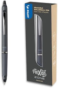 PILOT - Frixion Ball Zone Grey in Gift box - Premium erasable retractable pen with thermosensitive ink - Refillable and ergonomic roller pen - Black ink - Medium tip