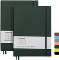 College Ruled Notebook B5, Total 376 Numbered Pages 7.6'' x 10''(GREEN)