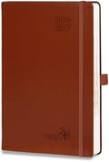 POPRUN Daily Planner 2026-2027 One Page per Day，5.7" x 8.5"Academic Planner