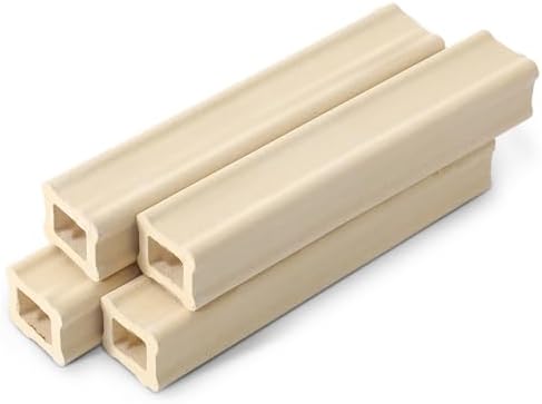 Nuanchu 4 Pack Kiln Post High Alumina Kiln Posts, 1 x 6 Inch
