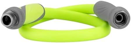 Flexzilla Garden Lead-in Hose with SwivelGrip, 5/8 in. x 3 ft., Lightweight All-Weather Water Hose, Durable and Flexible, Leak-Free Connections