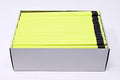 Pencil Guy Blank Neon Round Pencils, Neon Yellow