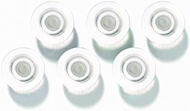 Quartet Glass Whiteboard, Magnetic Dry Erase White Board, 6 x 4 feet, Infinity, White Surface (G7248W) & Strong Magnets, Glass Whiteboard, Dry Erase Board, Large, Assorted Colors, 6 Pack (85392)