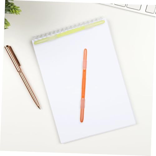 STOBOK 36pcs Plastic Loose Leaf File Clips Document Binding Fasteners Paper Binding Clips for Office School School Document Binder Assorted