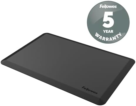 Fellowes Anti-Fatigue Wellness Mat (8707002), Black