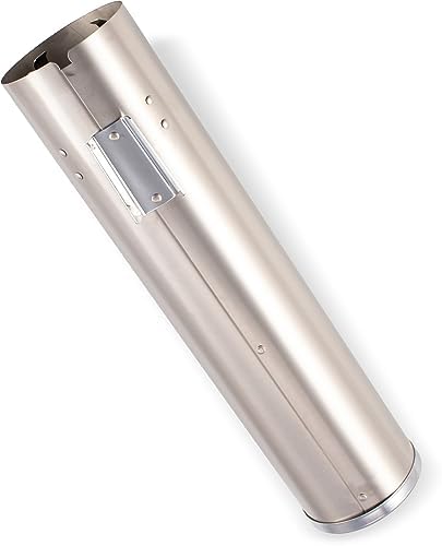San Jamar Large Pull Type Cup Dispenser – Stainless Steel Cup Dispenser For 6–12 Oz – Perfect For Restaurants, Home & Office, Wall Mount Installation