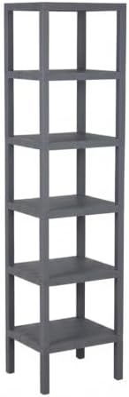 Honey-Can-Do Grey 6-Tier Storage Shelf