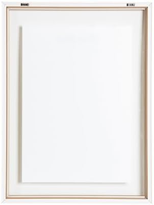 Kate and Laurel Framed Glass Dry Erase Art Vintage Notes Whiteboard for Wall by The Creative Bunch Studio, 18 x 24, Blake Natural Frame, Modern, Dry Erase Art for Wall Decor