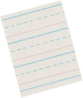 School Smart Zaner-Bloser Writing Paper, Handwriting Practice Lined Paper, Grade 3 to 4 Learning, 3/8 Inch Rule, 8 x 10-1/2 Inches, 500 Sheets