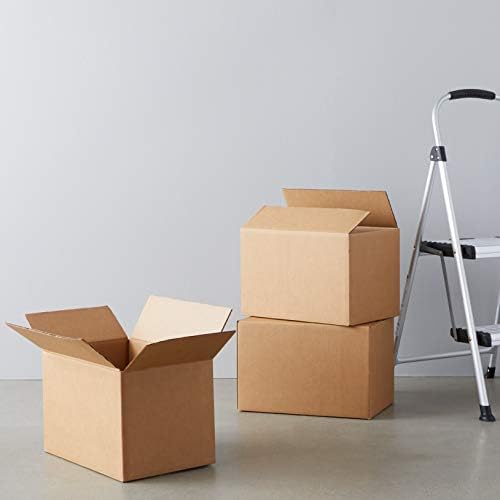 Amazon Basics Cardboard Moving Boxes, Small 16" x 10" x 10", Brown, 15-Pack