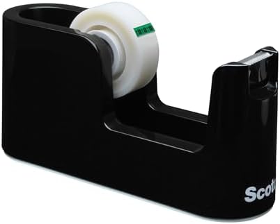 Scotch Deluxe Tape Dispenser, Black (C24)