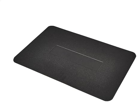 Amazon Basics 3/4" Rectangular Durable Anti-Fatigue Supportive Comfort Standing Mat, 32" x 20", Black