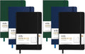 ViVin 6 Pack A5 Hardcover Lined Notebook,192 pg College Ruled 5.5x8.3
