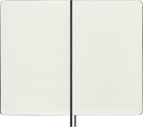 Moleskine Classic Expanded Notebook, Hard Cover, Large (5" x 8.25") Ruled/Lined, Black, 400 Pages