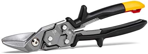 ToughBuilt - Left Cut Aviation Snips, Heavy-Duty Metal Shears, TB-H4-60-L