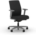 HON Ignition 2.0 Low Back Task Chair, Spectrum Mesh, Advanced Synchro-Tilt Control, Office Chair with Lumbar Support, Height and Width Adjustable Arms, Titanium Frame, Onyx