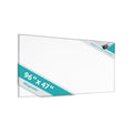 U Brands Dry Erase White Board, 96" x 48", Magnetic, Aluminum Frame