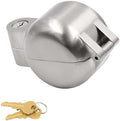 Prime-Line S 41885 Knob, Lock-Out Keyed Device, Diecast Metal, Satin Nickel Finish (Single Pack)