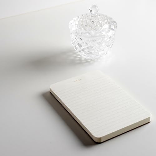 Small Lined Notepads for Work, Gold Foil, 6.3 x 3.9 in, 5 Pack, 375 Sheets