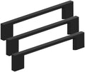 Amerock 10BX37132MB | Matte Black Cabinet Pull | 5-1/16 inch (128mm) Center-to-Center | 30 Pack | Cityscape | Furniture Hardware