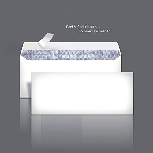 Amazon Basics Security Tinted Envelopes Bundle with #10 and 6 3/4 Sizes (500 + 100 Pack)