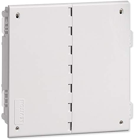 Leviton 14" Wireless Structured Media Center with Vented Cover, 49605-140, White