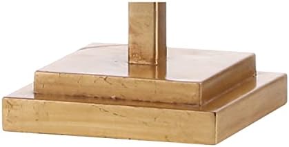 JONATHAN Y Windsor 29" Modern Geometric Column Metal Table Lamp, Gold Leaf
