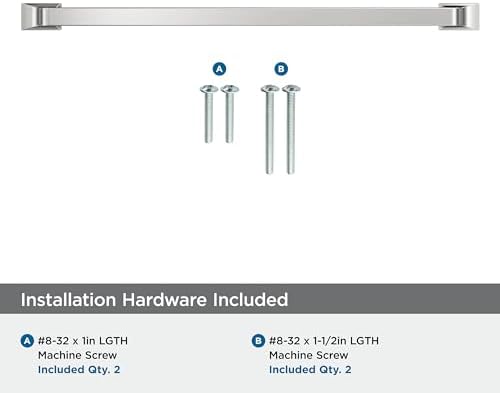 Amerock 10-1/16" Westerly Polished Chrome Drawer Pull