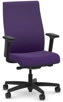HON Ignition 2.0 Ergonomic Office Chair, Lumbar Support, Desk Chair, Iris