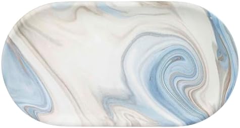 Avanti Linens Accessories Bathroom Essentials, Vanity Tray, Blue
