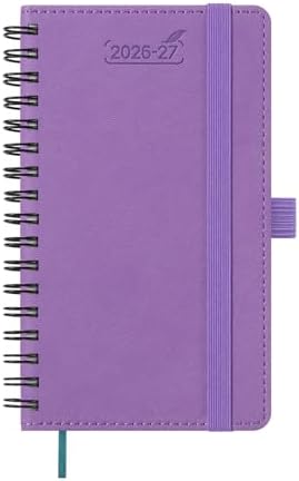 BEZEND Pocket Calendar 2026-2027, Weekly Monthly Academic Planner (3.5"x6")