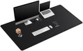 Mydours Giant Desk Mat, 63 x 28-inch Extended PU Leather Desk Pad, (Black)